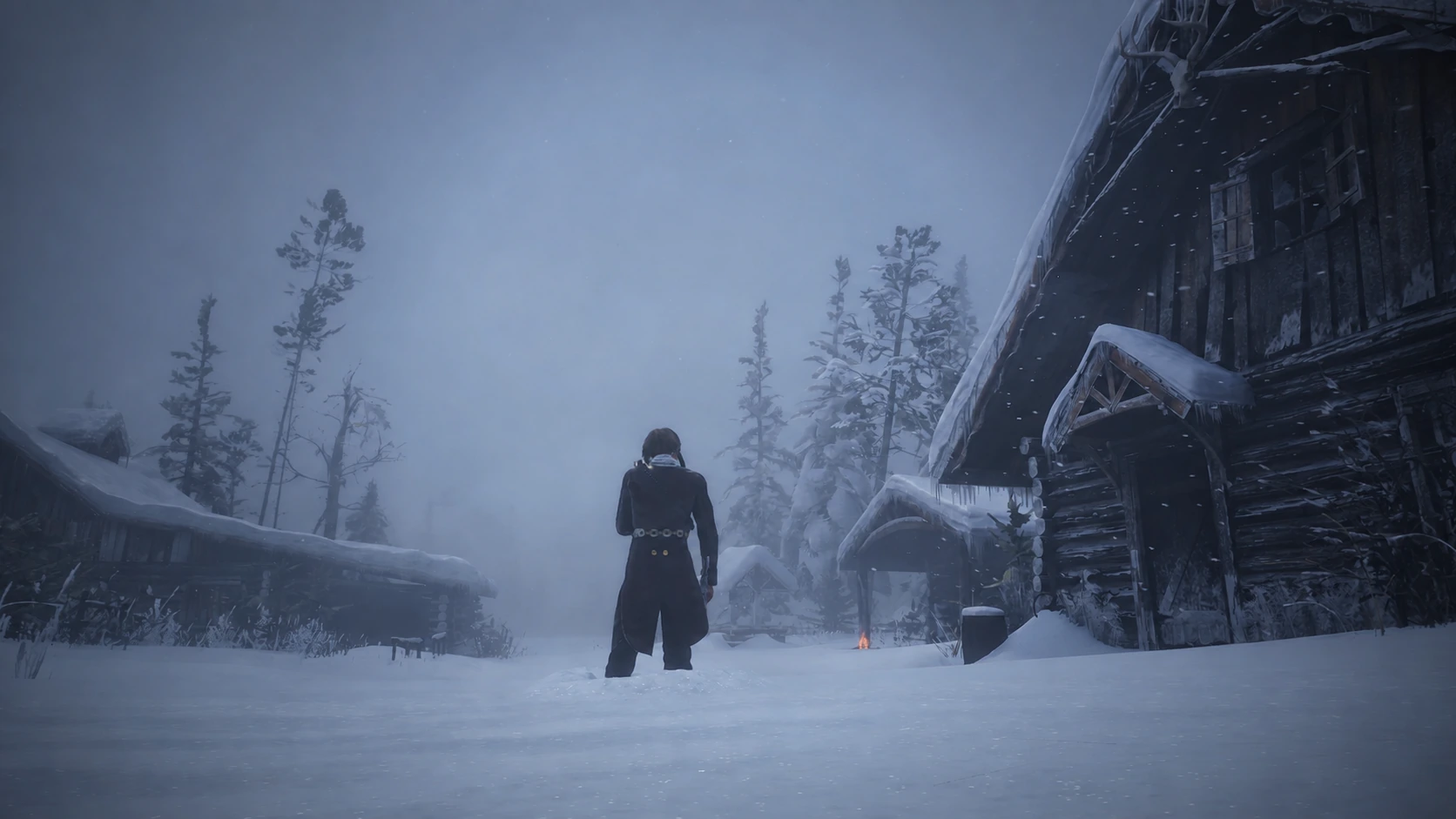 Neige et froid à Colter