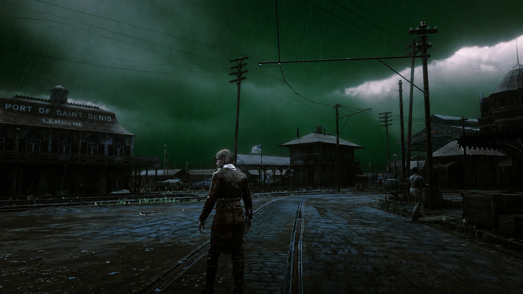 Saint Denis sous l’orage
