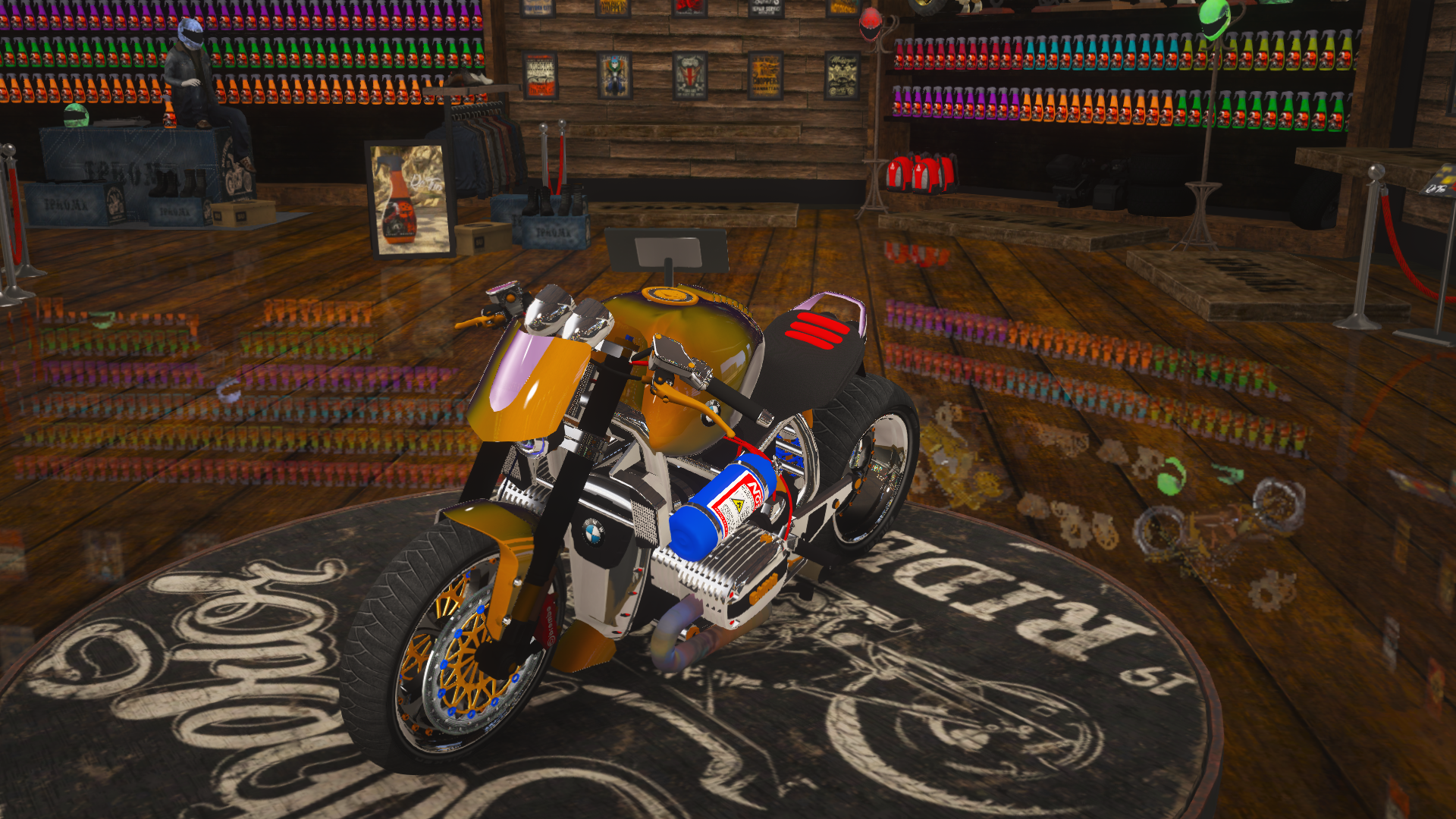 BMW 1100R Naked Street Racer
